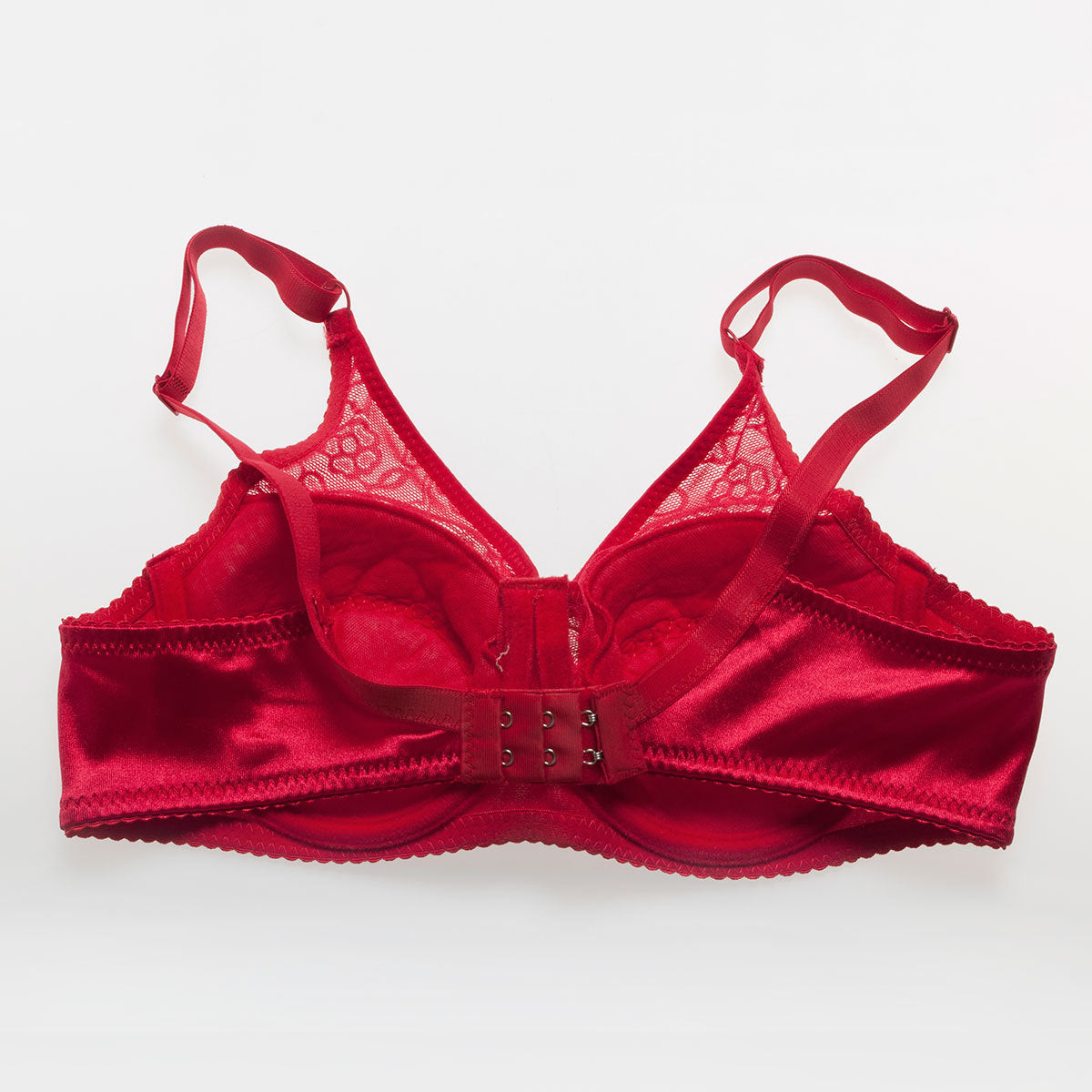 Teardrop Shaped Silicone Breast Forms with Red Pocket Bra for Crossdresser