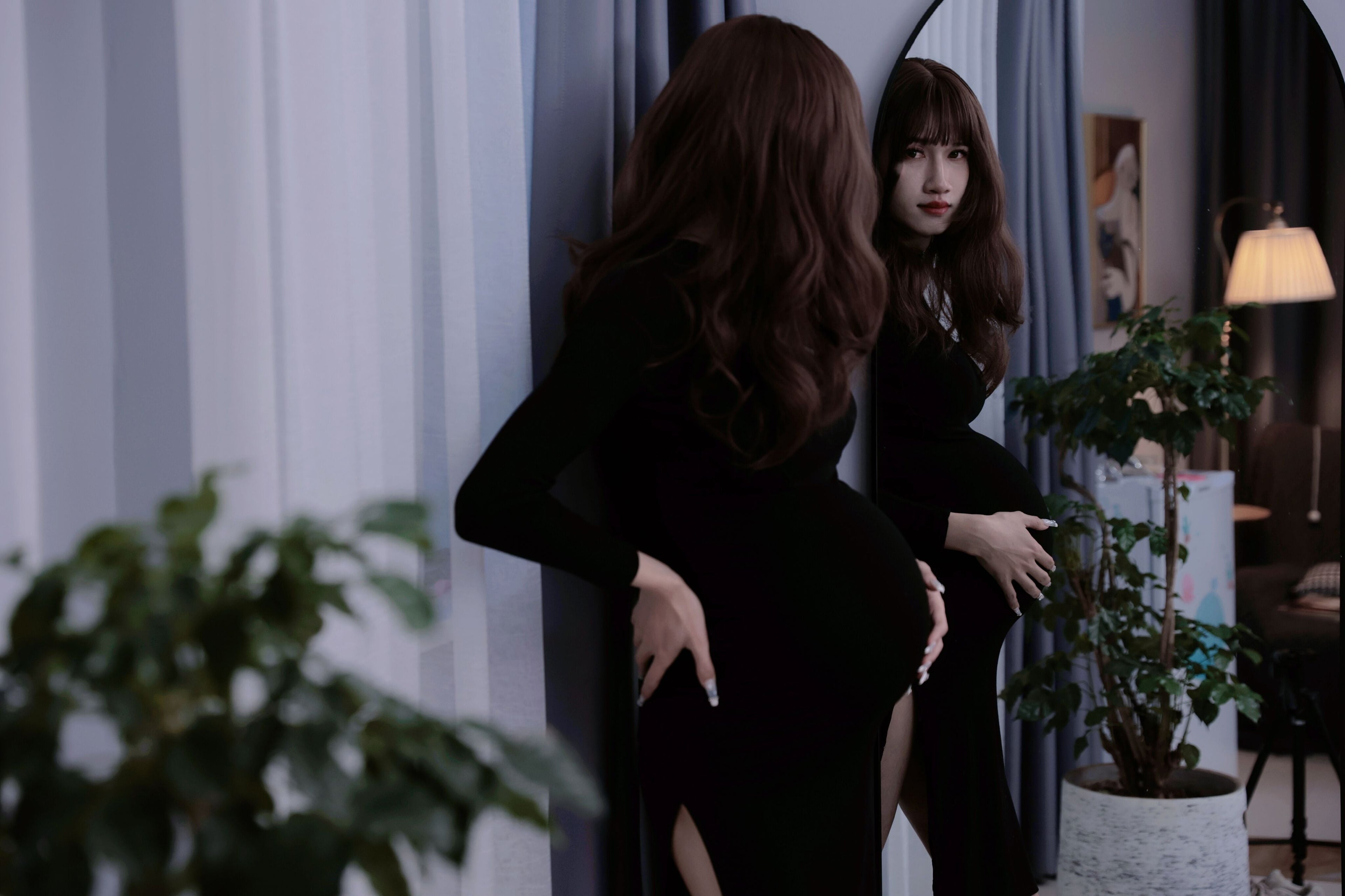 Fake Pregnant Belly Linea Nigra Make-up 8G for Crossdresser