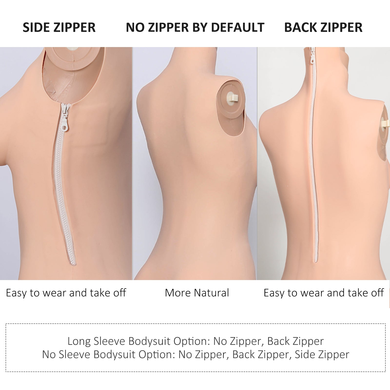 C-E Cup Airbag Filled Silicone Bodysuit with Capillaries 8G for Crossdresser