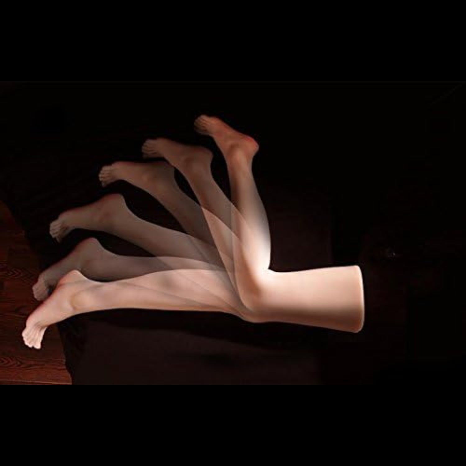 Silicone Foot Female Display Feet Model Mannequin Jewelry Shoes Sock Nail Display 36L